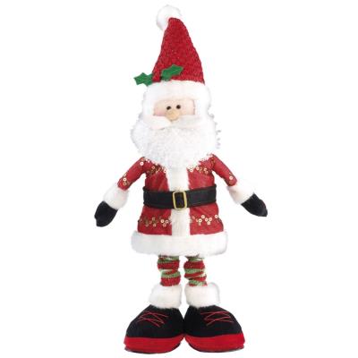 Père Noël chantant et sautillant