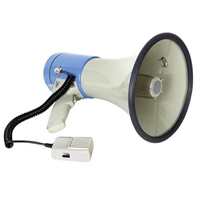 Perel mp25fmu mégaphone 25w avec port sd & usb