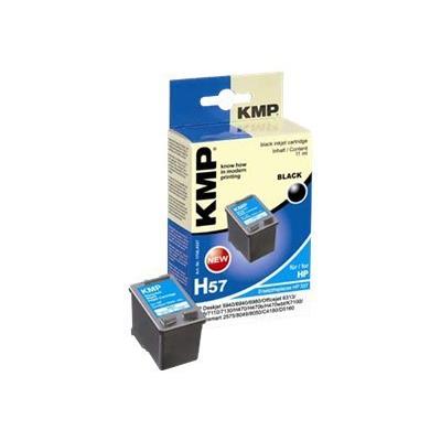 KMP H57 - zwart - gereviseerd - inktcartridge (alternative for: HP 337)