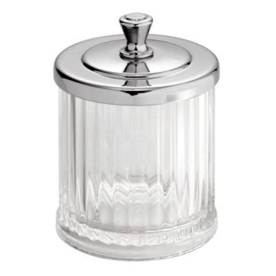 INTERDESIGN ALSTON BONBONNE TRANSPARENT/CHROME