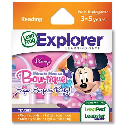 LeapFrog – Explorer – Learning Game – Minnie Mouse Bow-tique – Edition Anglaise