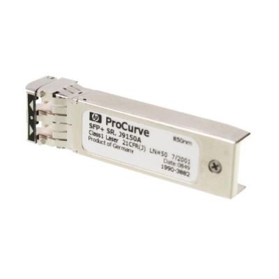 Hp procurve 10-gbe sfp+ sr module transmetteur sfp+ 10gbase-sr lc upc multimode module enfichable jusquà 300 m 850 nm j9150a