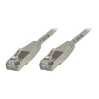 MicroConnect kruiskabel - 50 cm - grijs