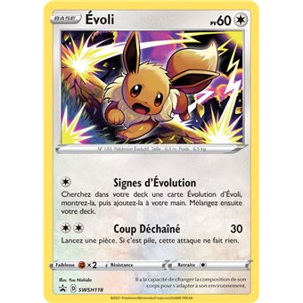 Pack de 3 boosters Pokémon EB06 Modèle aléatoire