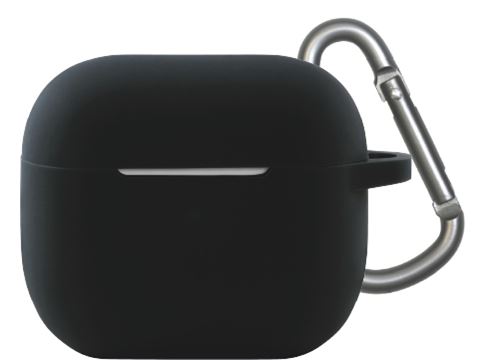 Etui en silicone robuste On Earz Mobile Gear pour AirPods 3e génération Noir