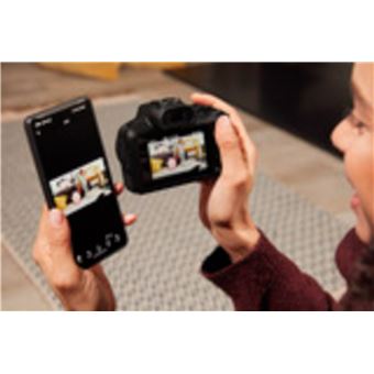 Pack Fnac Appareil photo hybride Canon EOS R100 Noir + RF-S 18-45mm f/4.5-6.3 IS STM + RF-S 55-210mm f/5-7.1 IS STM + 2eme batterie + chargeur