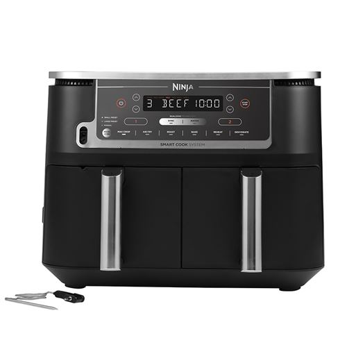Acheter Friteuse Ninja Foodi Dual Zone AF451EU 2470 W Noir État correct - 172,99 € Friteuse Ninja Foodi Dual Zone AF451EU 2470 W Noir État correct - Ninja reconditionné disponible sur Fnac