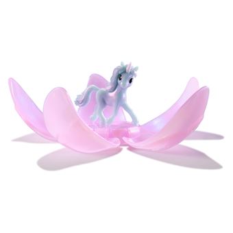 Licorne Surprise Unicorn Academy – Mini Figurine à Collectionner Avec Base Pierres Précieuses – Modèle Aléatoire – Dès 4 Ans