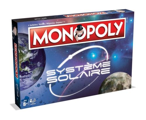 Jeu de société Monopoly Système solaire Winning Moves
