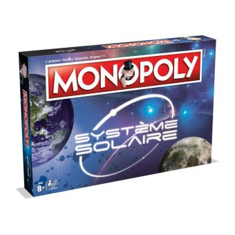 Jeu De Société Monopoly Système Solaire Winning Moves