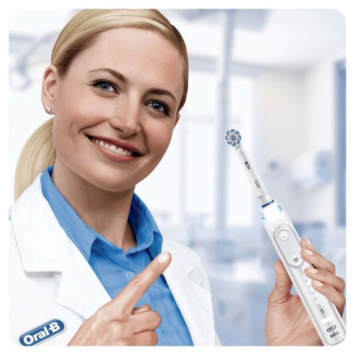 Kit De 4 Brossettes De Rechange Oral-B PRO CROSS ACTION - Neuf Sous Blister - Compatible Braun Oral-B