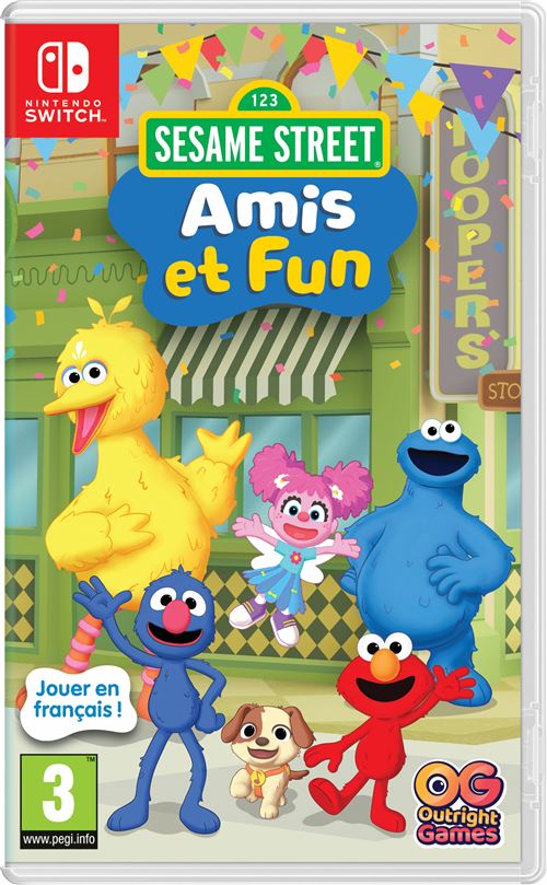 Sesame Street : Amis et Fun Nintendo Switch
