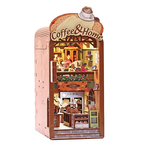 Maquette 3D en bois Cosy Coffe 213 pcs