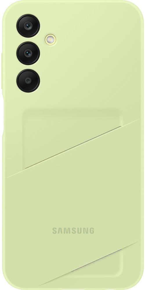 Coque de protection avec porte carte intégré pour Samsung Galaxy A25 Vert Clair