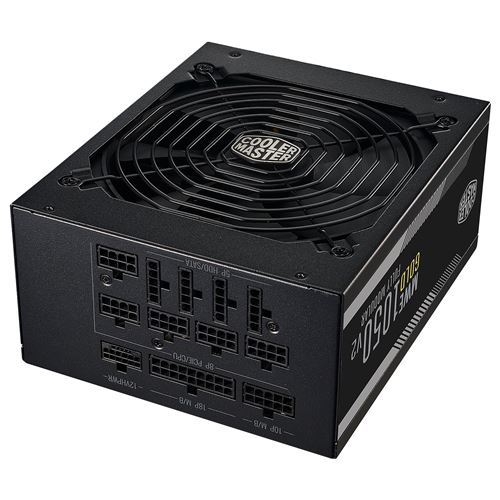 Alimentation COOLER MASTER MWE Gold 1050 V2 100% Modulaire 80 PLUS Gold PCIe 5.1 - vue 6