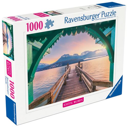 Puzzle 1000 Pièces Ravensburger Passerelle Du Lac D’Annecy