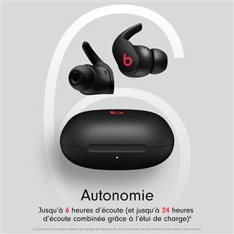 Écouteurs sans Fil Beats Fit Pro avec réduction du bruit noirs