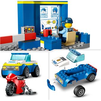 LEGO® City 60370 La course-poursuite au poste de police