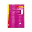 Etui de 200 copies doubles Clairefontaine 21 x 29,7 cm Rouge