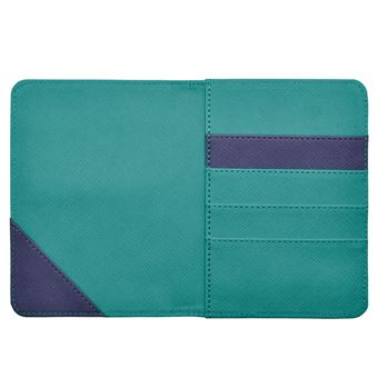 Portefeuille passeport Legami Turquoise