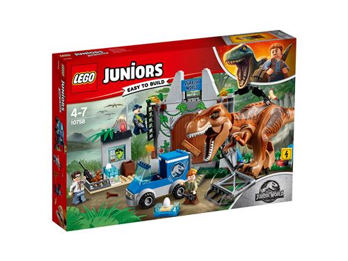LEGO® Juniors Jurassic World 10758 L'évasion du tyrannosaure