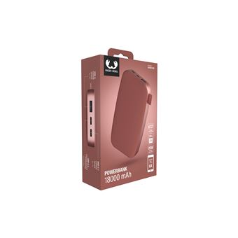 Batterie externe Fresh'N Rebel 18000 mAh - Charge Ultra Rapide 20W - Rouge