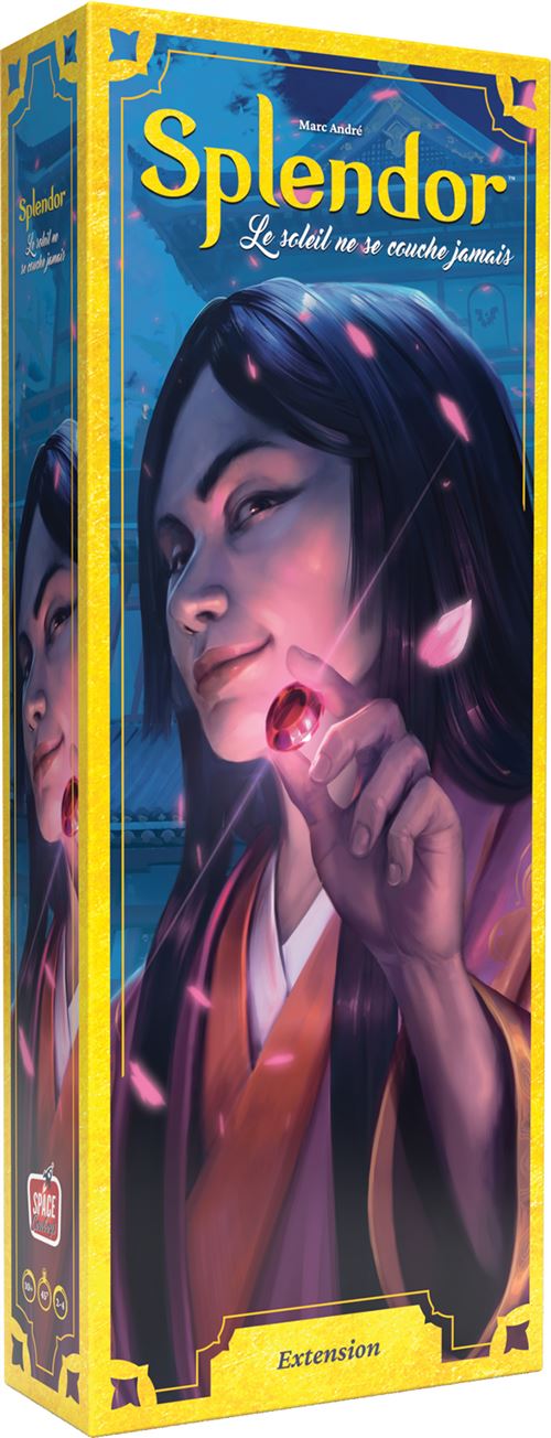 Jeu de stratégie Asmodee Splendor Le soleil ne se couche jamais Extension