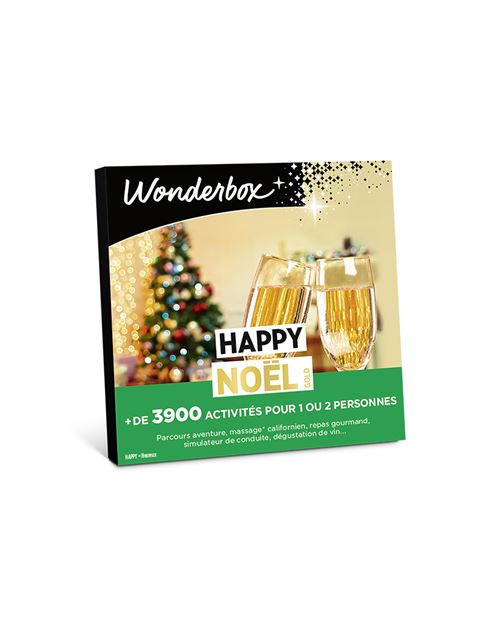 Coffret Cadeau Wonderbox Happy Noel Gold Coffret Cadeau Achat Prix Fnac