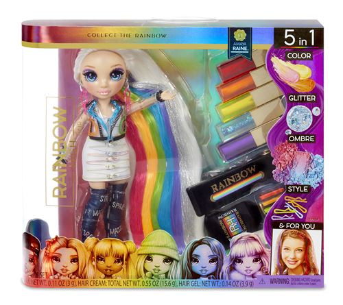 Mga Poupée Rainbow High Amaya Raine - Hair Studio - Image 3
