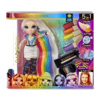 Poupée mannequin Rainbow High Pom Pom Girl Violet Willow - Poupée - Achat &  prix