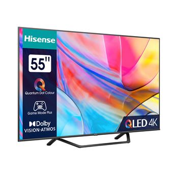 TV QLED Hisense 55A7KQ 139 cm 4K UHD Smart TV Gris