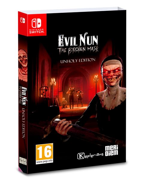 Mdf- Microids Distribution Evil Nun The Broken Mask Unholy Edition Nintendo Switch