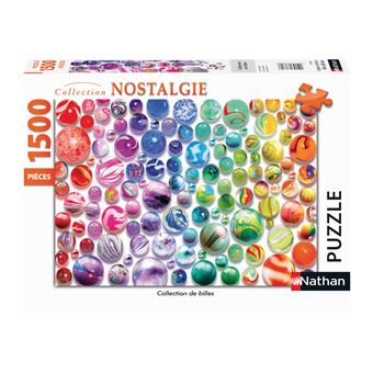 Puzzle 1500 pièces Nathan Collection de billes