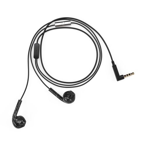 HAPPYPLUGS EARBUD PLUS BLACK MARBLE EARPHONES