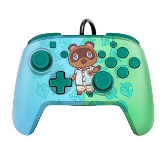 Manette Gaming filaire pour Nintendo Switch Pdp Faceoff Deluxe Animal Crossing - 1