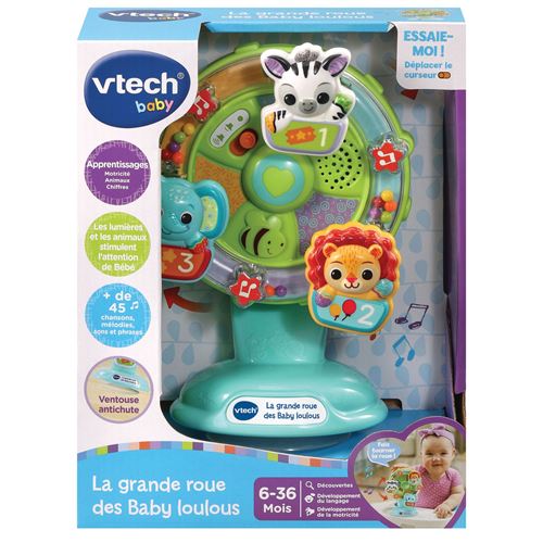 Jeu d'éveil Vtech La grande roue des Baby loulous