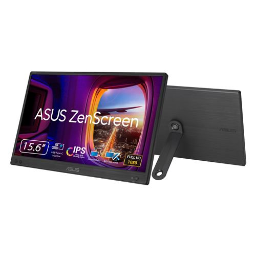Ecran Pc Portable Asus Zenscreen Mb166Cr 15,6" Full Hd Noir