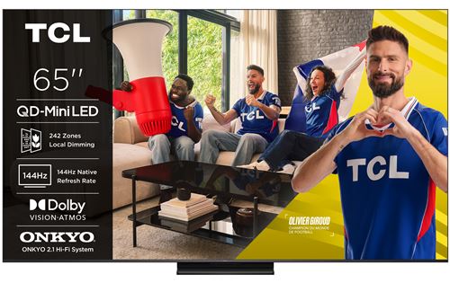 TCL Mini-LED C69 2026 Aluminium brossé - vue 2