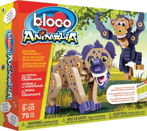BLOCO HYENE ET CHIMPANZE