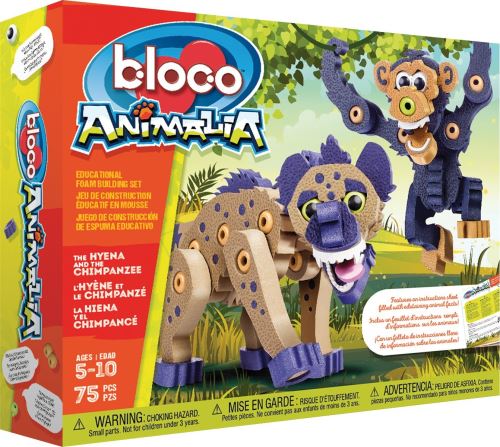 Kit créatif Hyène et Chimpanzé Bloco