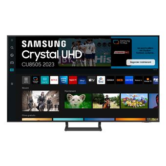 TV LED Samsung Crystal 55CU8505 140 cm UHD Smart TV Noir - 1