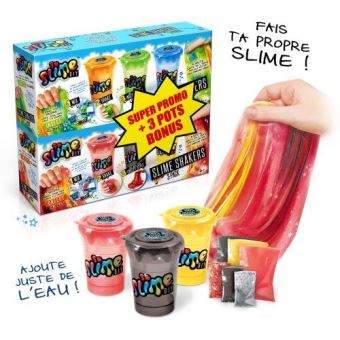 Kit créatif So Slime 3 + 3 Slime Shakers Insectes