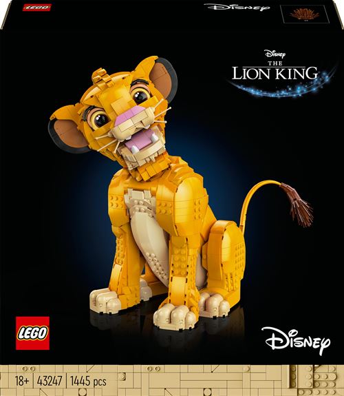 LEGO Disney Classic Simba le Jeune Roi Lion 43247 - vue 7