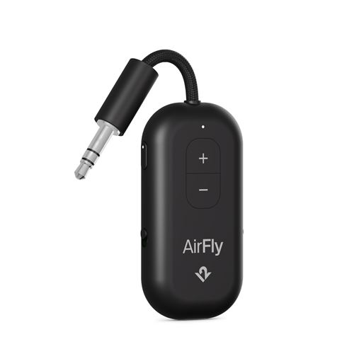 Emmeteur audio sans fil Bluetooth Twelve South AirFly Pro 2 Noir pour TV et Avion vers deux casques