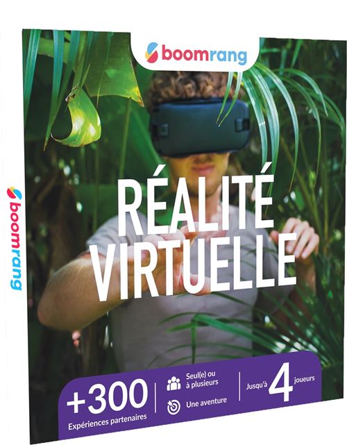 Coffret cadeau Boomrang Expérience Réalité Virtuelle Jusqu'à 4 joueurs