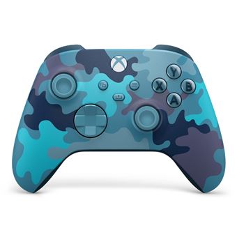 Microsoft Xbox Wireless Controller - Édition spéciale Mineral Camo - manette de jeu - sans fil - Bluetooth - turquoise, camouflage, violet foncé, violet clair, bleu minéral - pour PC, Microsoft Xbox One, Microsoft Xbox One S, Microsoft Xbox One X, And