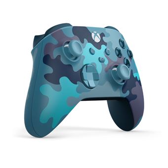 Microsoft Xbox Wireless Controller - Édition spéciale Mineral Camo - manette de jeu - sans fil - Bluetooth - turquoise, camouflage, violet foncé, violet clair, bleu minéral - pour PC, Microsoft Xbox One, Microsoft Xbox One S, Microsoft Xbox One X, And