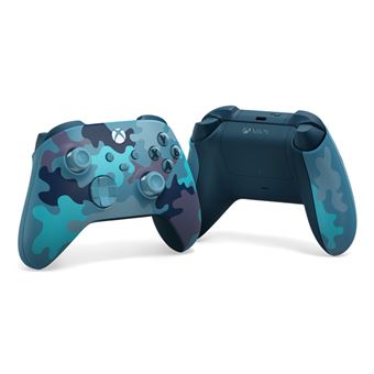 Microsoft Xbox Wireless Controller - Édition spéciale Mineral Camo - manette de jeu - sans fil - Bluetooth - turquoise, camouflage, violet foncé, violet clair, bleu minéral - pour PC, Microsoft Xbox One, Microsoft Xbox One S, Microsoft Xbox One X, And