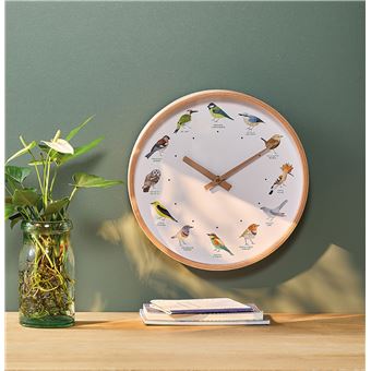 NATURE HORLOGE OISEAUX NOUVELLE GENERATION