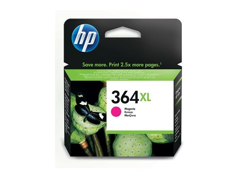 Cartouche d'encre HP 364 XL (CB324EE) - Magenta